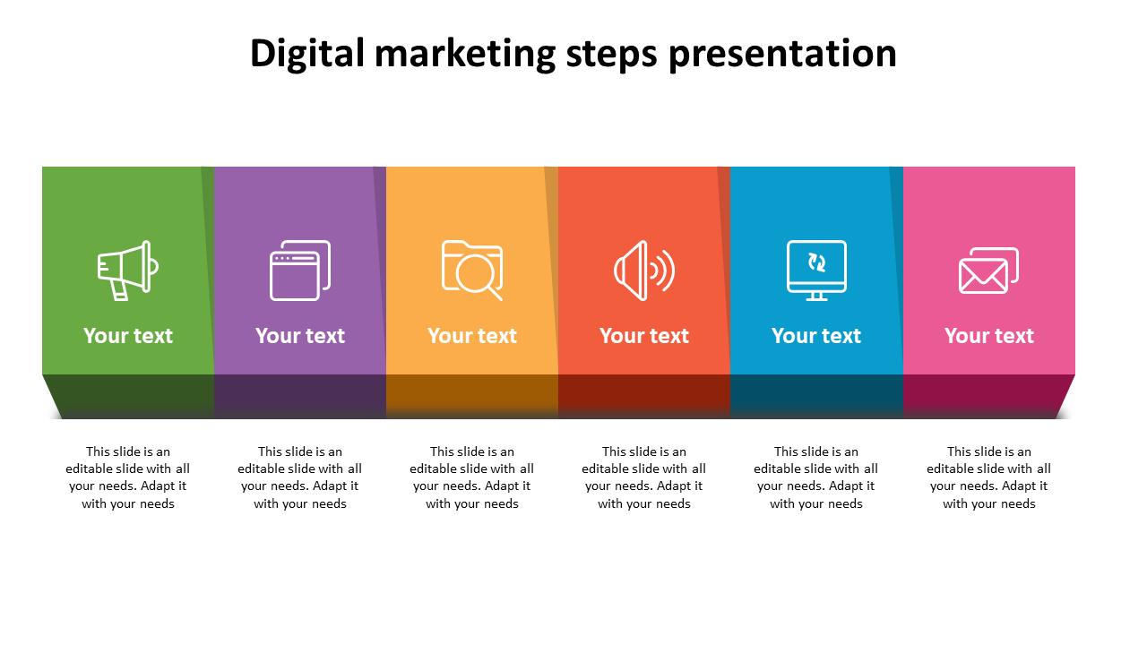 digital marketing plan template ppt